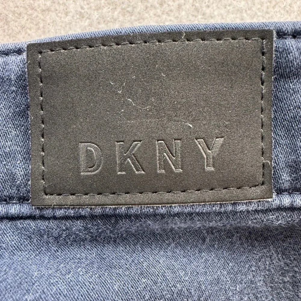 DKNY Slim Straight Chino Pants Mens Blue‎ Casual Comfort Stretch W34 L30